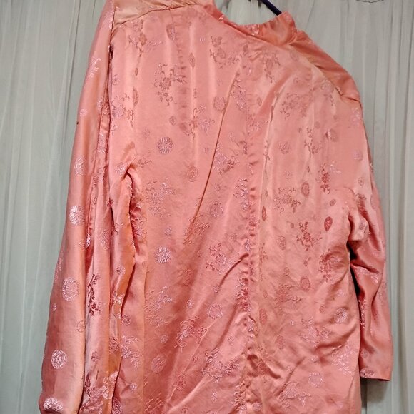 The Broadway Vintage 80's/90's Era Silk Blouse Shirt | Women's Size 14 - Picture 2 of 7